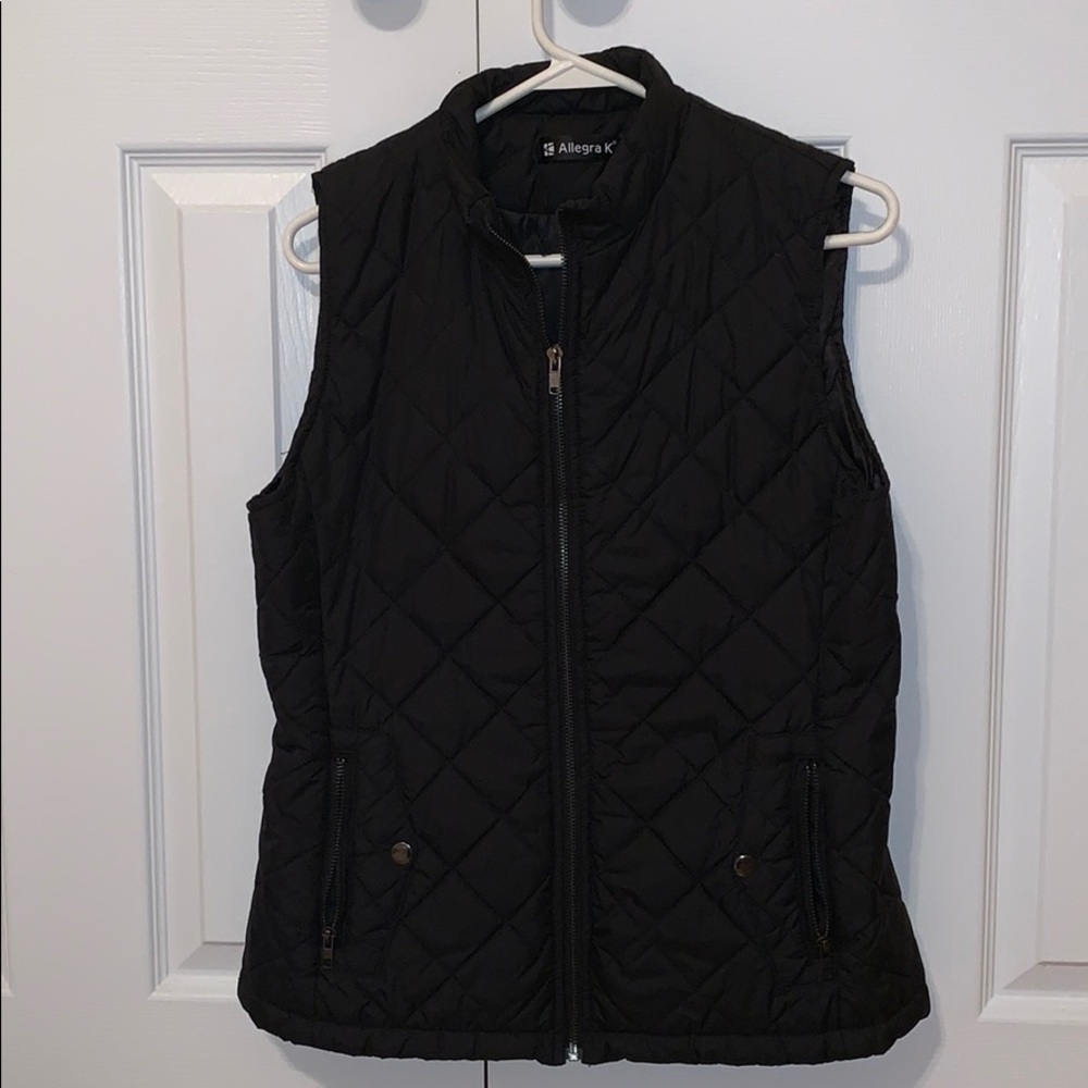 black vest